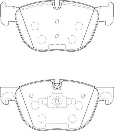 Комплект тормозных колодок, дисковый тормоз DURON купить
