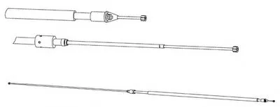 Трос, стояночная тормозная система CEF купить