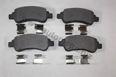 Комплект тормозных колодок, дисковый тормоз AutoMega Premium AUTOMEGA купить