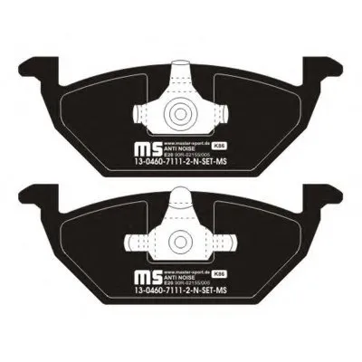 Комплект тормозных колодок, дисковый тормоз MASTER-SPORT купить