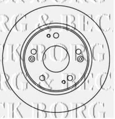 Тормозной диск BORG & BECK купить