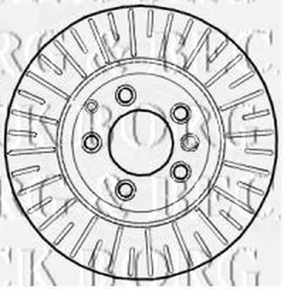 Тормозной диск BORG & BECK купить