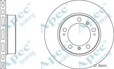 Тормозной диск APEC braking купить