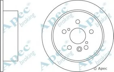 Тормозной диск APEC braking купить