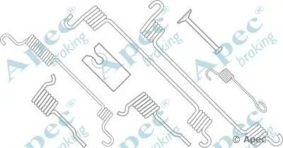 Комплектующие, тормозная колодка APEC braking купить