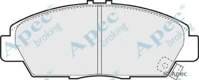 Комплект тормозных колодок, дисковый тормоз APEC braking купить