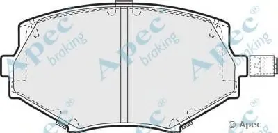 Комплект тормозных колодок, дисковый тормоз APEC braking купить
