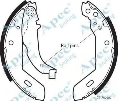 Тормозные колодки APEC braking купить