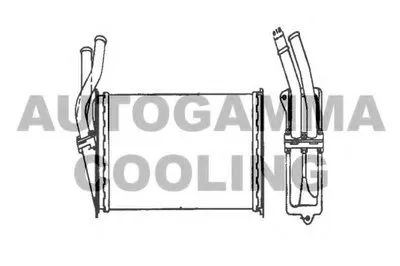 Теплообменник, отопление салона AUTOGAMMA купить