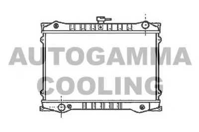 Радиатор, охлаждение двигателя AUTOGAMMA купить