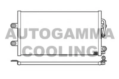 Конденсатор, кондиционер AUTOGAMMA купить