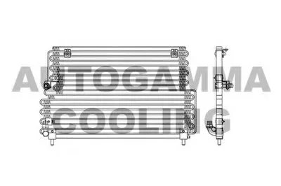 Конденсатор, кондиционер AUTOGAMMA купить