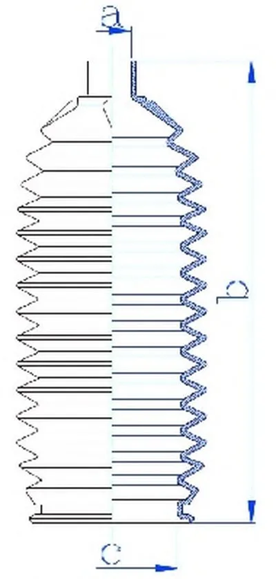 Пыльник, рулевое управление SPIDAN купить