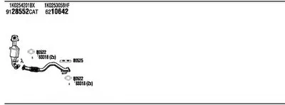 Система выпуска ОГ WALKER купить