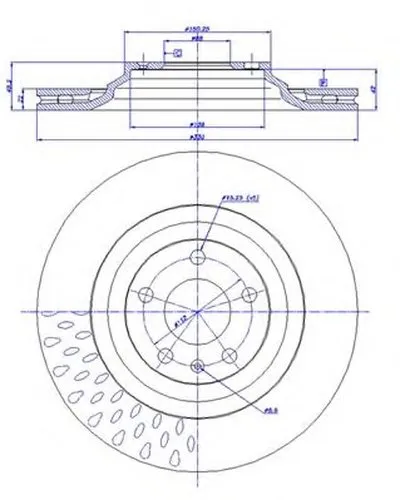 Тормозной диск HC CAR купить