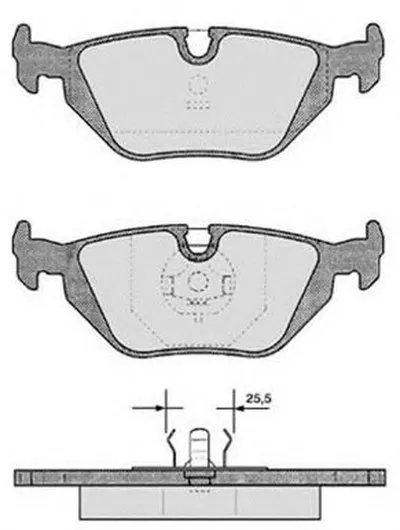 Комплект тормозных колодок, дисковый тормоз RAICAM купить