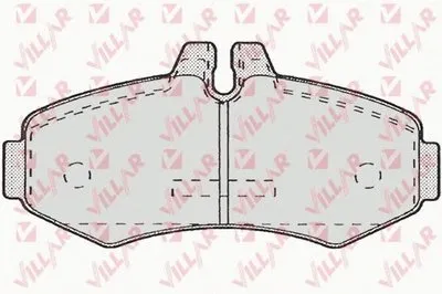Комплект тормозных колодок, дисковый тормоз VILLAR купить