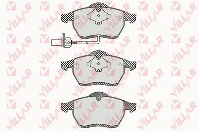 Комплект тормозных колодок, дисковый тормоз VILLAR купить