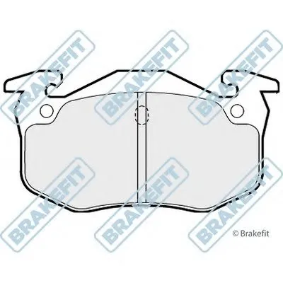 Комплект тормозных колодок, дисковый тормоз Brake Fit APEC braking купить