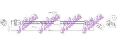 Тормозной шланг BROVEX-NELSON купить