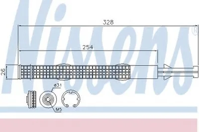 Осушитель, кондиционер NISSENS купить