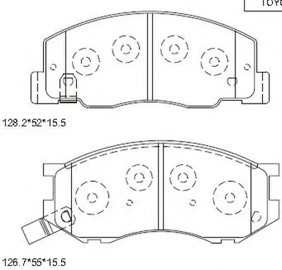 Комплект тормозных колодок, дисковый тормоз ASIMCO купить