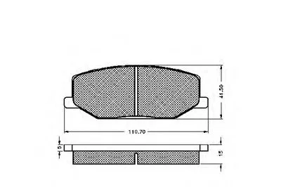 Комплект тормозных колодок, дисковый тормоз SPIDAN купить