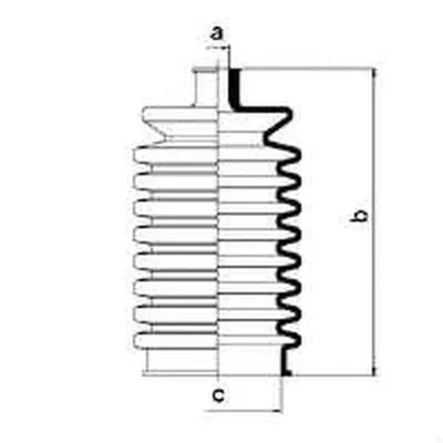 Пыльник, рулевое управление SPIDAN купить