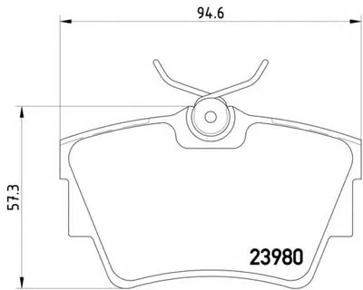 Комплект тормозных колодок, дисковый тормоз HELLA купить