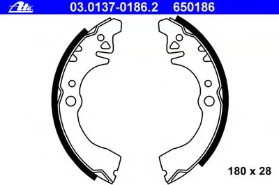 Комплект тормозных колодок ATE купить