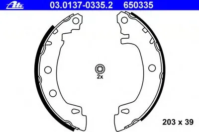 Комплект тормозных колодок ATE купить