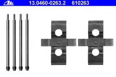 Комплектующие, колодки дискового тормоза ATE купить