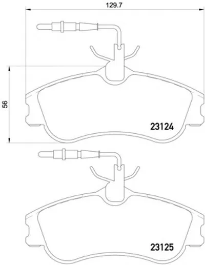 Комплект тормозных колодок, дисковый тормоз HELLA PAGID купить