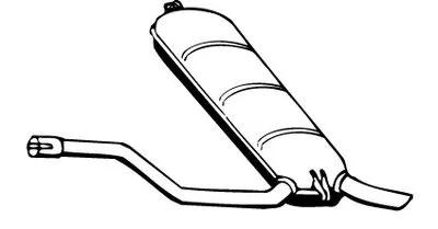 Глушитель выхлопных газов конечный WALKER купить