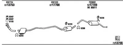 Система выпуска ОГ WALKER купить