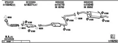 Система выпуска ОГ WALKER купить