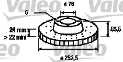 Тормозной диск VALEO купить