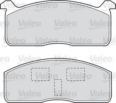 Комплект тормозных колодок, дисковый тормоз VALEO купить
