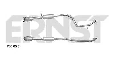 Катализатор для переоборудования Set ERNST купить