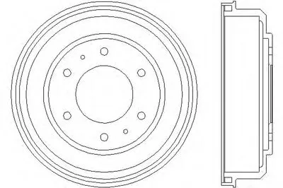 Тормозной барабан TEXTAR купить