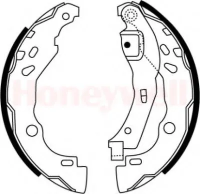 Комплект тормозных колодок JURID купить