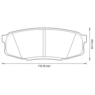 Комплект тормозных колодок, дисковый тормоз JURID купить
