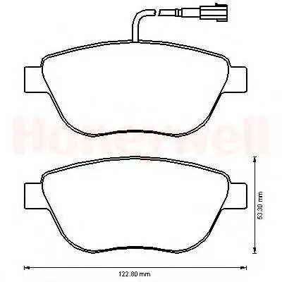 Комплект тормозных колодок, дисковый тормоз JURID купить