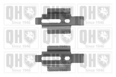 Комплектующие, колодки дискового тормоза QUINTON HAZELL купить