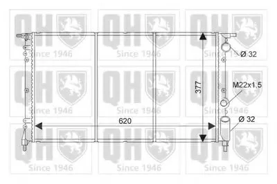 Радиатор, охлаждение двигателя QUINTON HAZELL купить