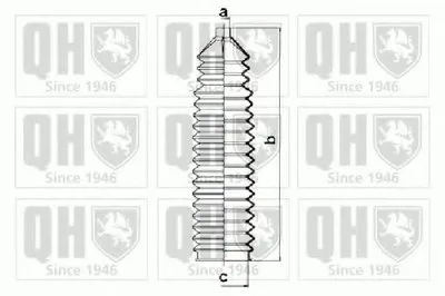 Комплект пылника, рулевое управление QUINTON HAZELL купить
