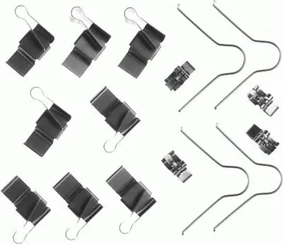 Комплектующие, колодки дискового тормоза PREMIER FERODO купить