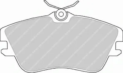 Комплект тормозных колодок, дисковый тормоз PREMIER FERODO купить