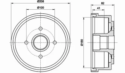 Тормозной барабан MINTEX купить