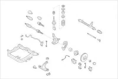 Подвеска колеса DELPHI купить